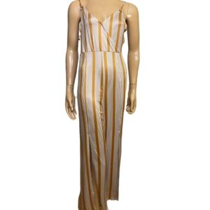 Mustard Strapped Jumpsuit